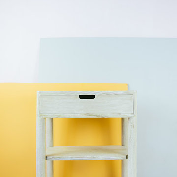 Bleached Oak Nighstand