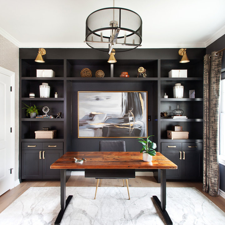 75 Beautiful Black Home Office Ideas & Designs - October 2024 | Houzz AU