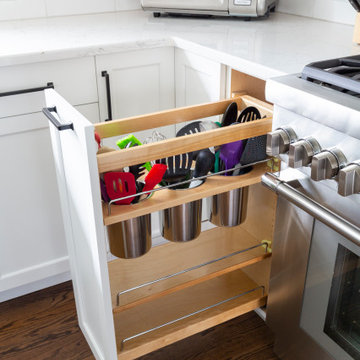 Pull-Out Utensil Storage