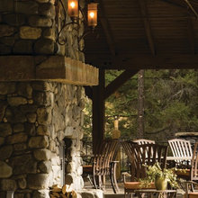 Outdoor fireplace