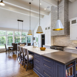 Pittsburgh, PA - Transitional - Metal Kitchen Countertop - Kitchen Countertops