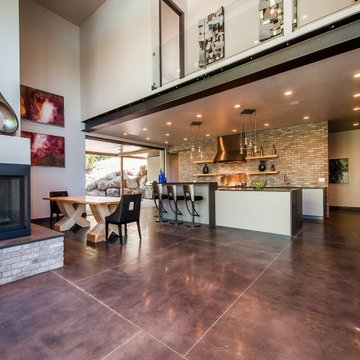 Old Mill Thin Brick Kitchen - Rushmore
