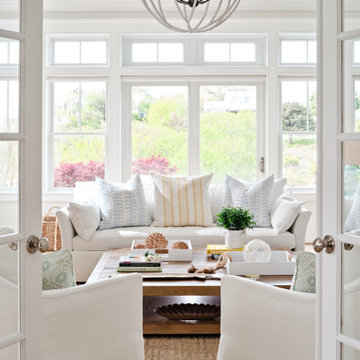 Stunning Chandelier Entry To Family Room