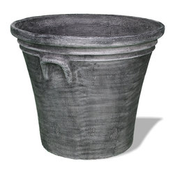 Amedeo Design, LLC - USA - Textured Mediterranean Planter - Outdoor Decor