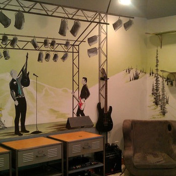 Snowboard Mural