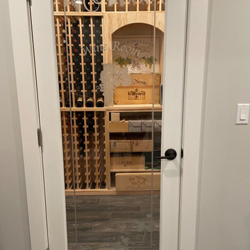 Illinois Pine Wine Cellar