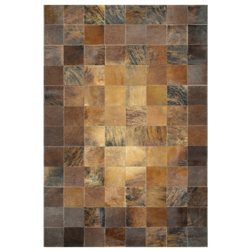 Couristan Chalet Tile Area Rug, Brown, 8'x11'4"