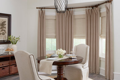 Inspiration for a timeless dining room remodel in Atlanta