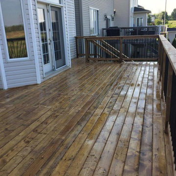 Second Story Deck in Stittsville, Ontario by FeDeck.com