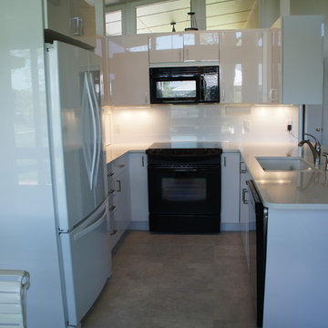 Mid Century Modern Kitchen Makeover in Cromwell, CT