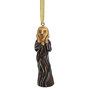 Silent Scream Holiday Ornaments, Set of 3