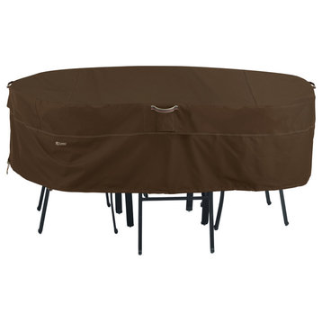 Madrona RainProof Rectangular/Oval Patio Table and Chair Set Cover, Medium