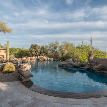 Desert Mountain Negative and Infinity Edge Pool