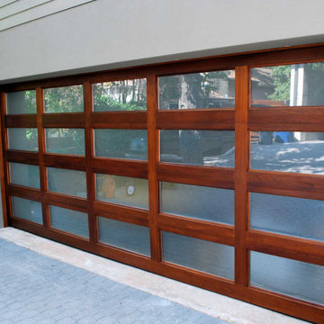 Modern and Full View Garage Doors