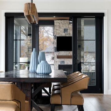 Warm, Rustic Retreat | New Home Construction