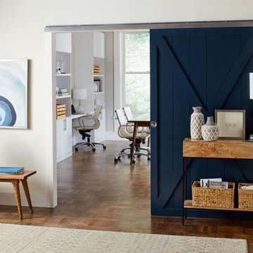 Barn Door Wall Mount Soft Close/Soft Open Sliding Door Hardware