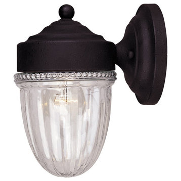 Savoy House Meridian 1-Light Outdoor Wall Sconce M50060TB, Textured Black