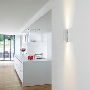Enola B Up-Down Wall Lamp, White Finish