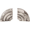 Marble Bookends (Set of 2) - Grey