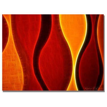 'Flame' Canvas Art by Kathie McCurdy