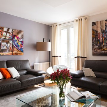 Paris 17ème - Appartement 140m2 - Décoration et mobilier sur-mesure