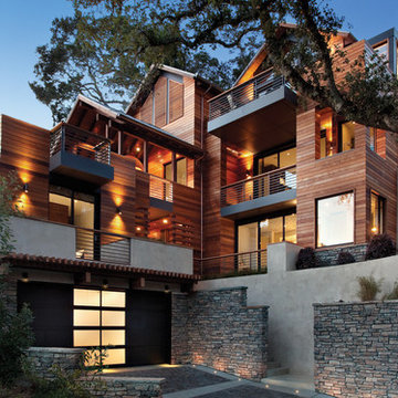 Rustic Hillside Cabin With a Modern Twist