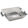 Bull Stainless Steel Square Wok - 12 in. - 24108