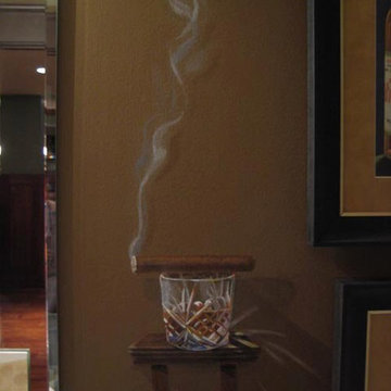 Trompe l'oeil work