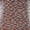 Tessera Subway Bordeaux Glass Wall Tile
