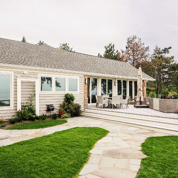 Split-Level Lakeside Remodel for Relaxation and Rental