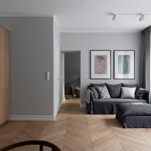 Houzz Tour: Sekelskifte möter hotellstil i Vasastan