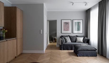 Houzz Tour: Sekelskifte möter hotellstil i Vasastan