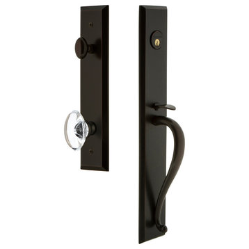 Fifth Avenue 1-Piece Dummy Handleset, S Grip and Provence Knob, 849603