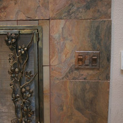 Artisan Custom Switch Plates - Indoor Fireplaces