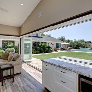 Bi-Fold Kitchen Passthrough Window