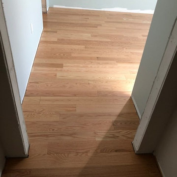 Natural Red Oak Hardwood Floor