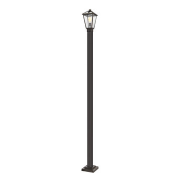 Z-Lite 579PHMS-536P-ORB Talbot 1 Light Post Mounted in Oil Rubbed Bronze