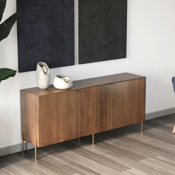 Walnut sideboard