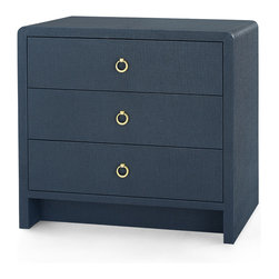 Bryant 3-Drawer Side Table - Accent Chests And Cabinets