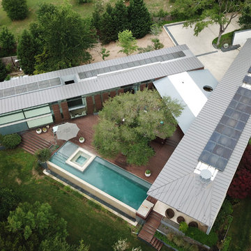 Standing Seam Double Lock Charcoal Grey