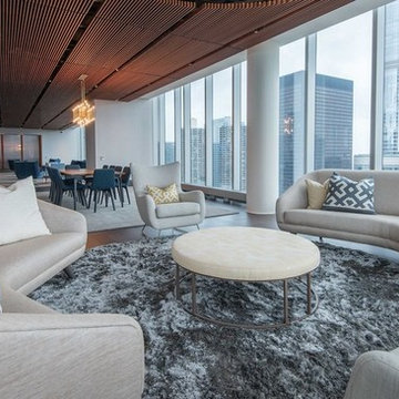 Chicago High Rise Residential Lobby and Amenity Spaces