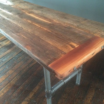 Live Edge Bar and Community Table for KOFFEE on Audobon New Haven CT