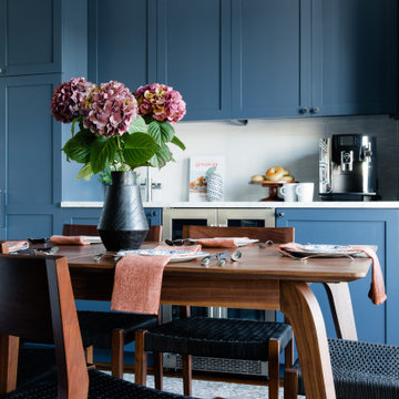 Coastal Blues Kitchen Renovation