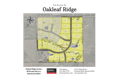 Oakleaf Ridge Estates, Second Phase, 207th & Nall Ave - 3+ Acre Lots Available