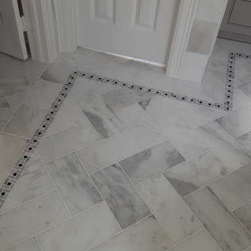 Carrara Marble Bathroom