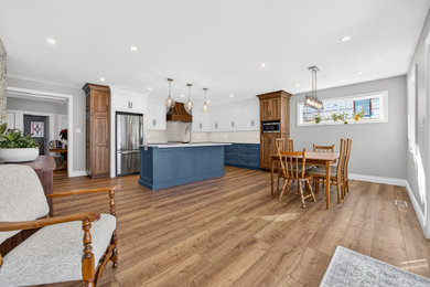 Inspiration for a country dining room remodel in Other