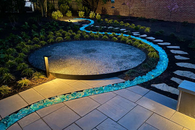 Design ideas for a contemporary landscaping in Charlotte.