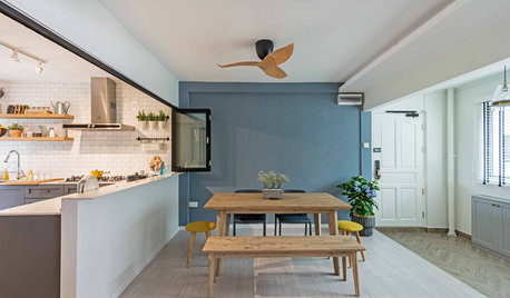 Houzz Tour: Country Style Goes Modern in This Flat's Radical Reno