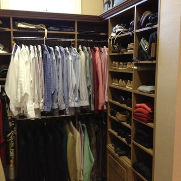 Organized Custom Closet System Naples Florida