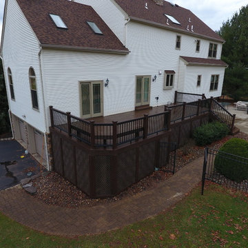 Transcend decking and railing in Branchburg
